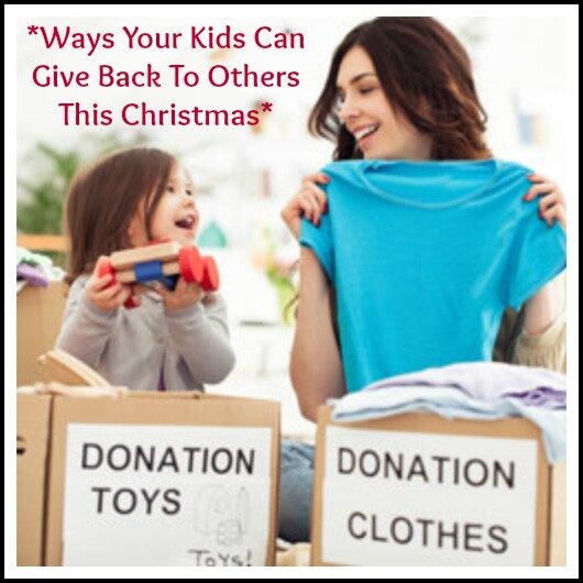 kids give back for christmas