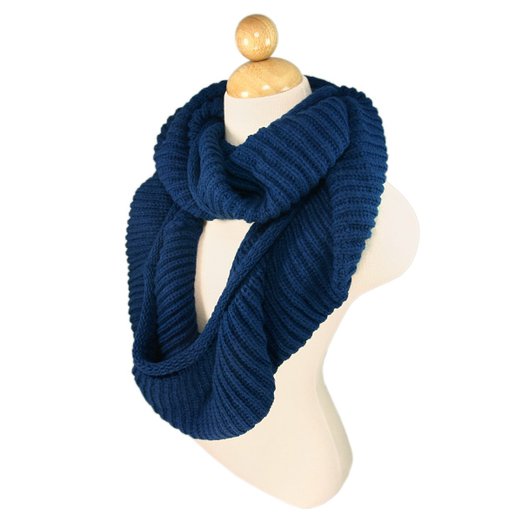 Winter Knit Infinity Scarf (various colors)