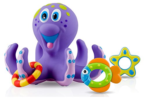 Nuby Bathtime Octopus Hoopla Toy