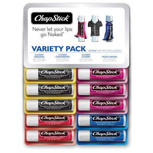 Chapstick Lip Balm Variety Pack