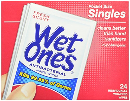 Wet Ones Antibacterial Hand and Face Wipes